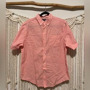 Croft & Barrow Dressy Casual Button-Down Summer Shirt Sz M
